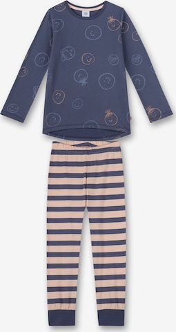 SANETTA - Pijama en azul: frente
