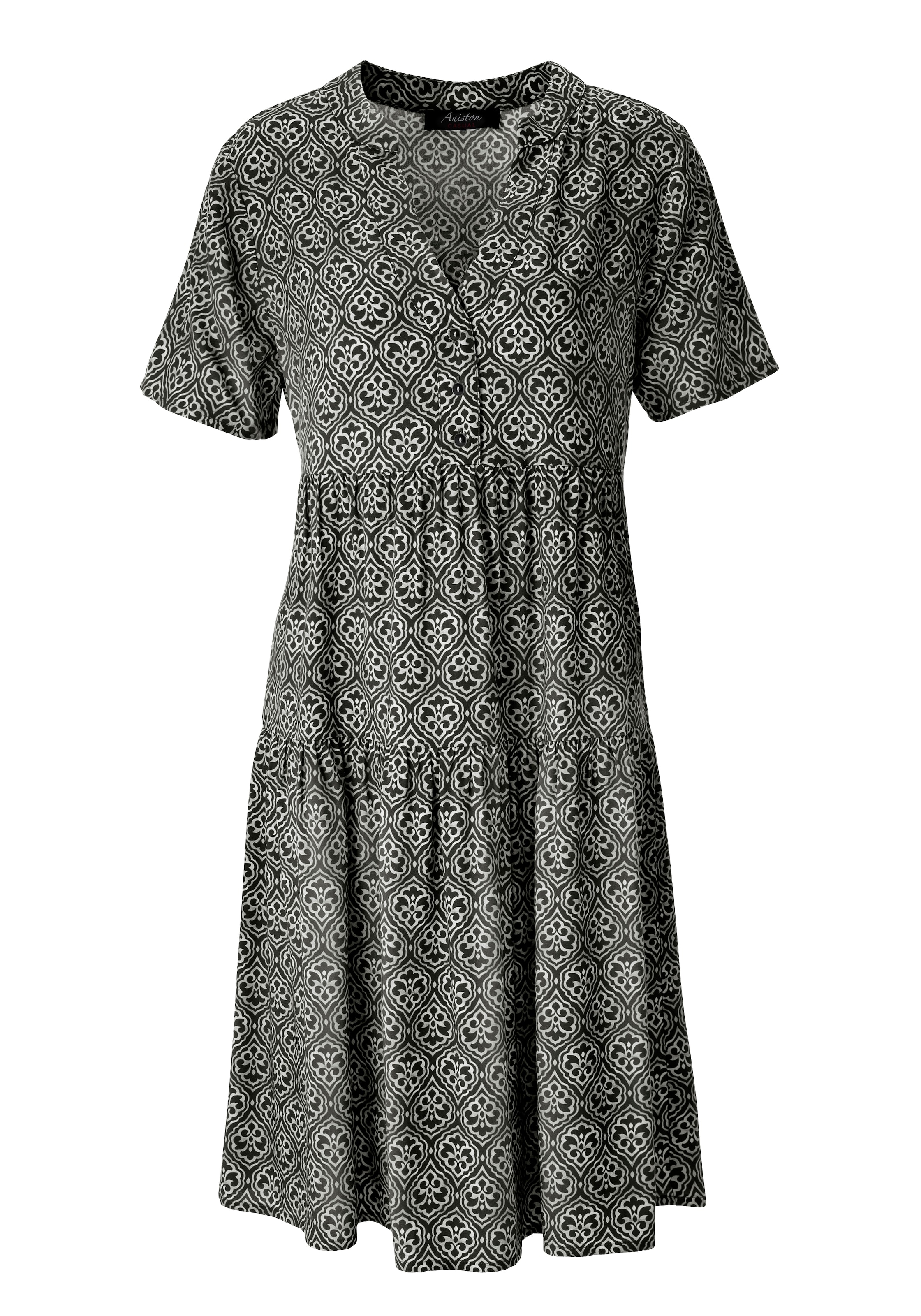 Aniston CASUAL Summer Dress in Black: front