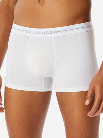 SCHIESSER Boxer shorts in White: front