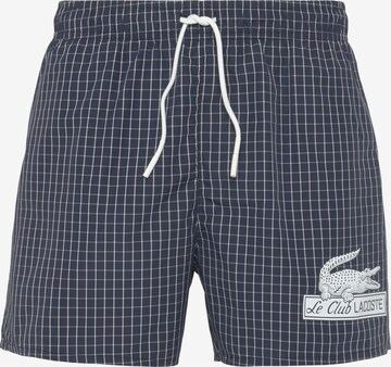 LACOSTE Board Shorts in Blue: front