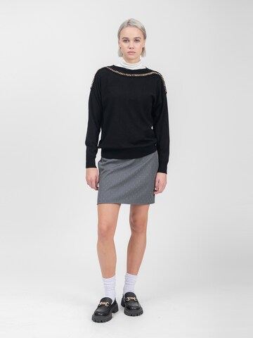 Influencer Pullover i sort