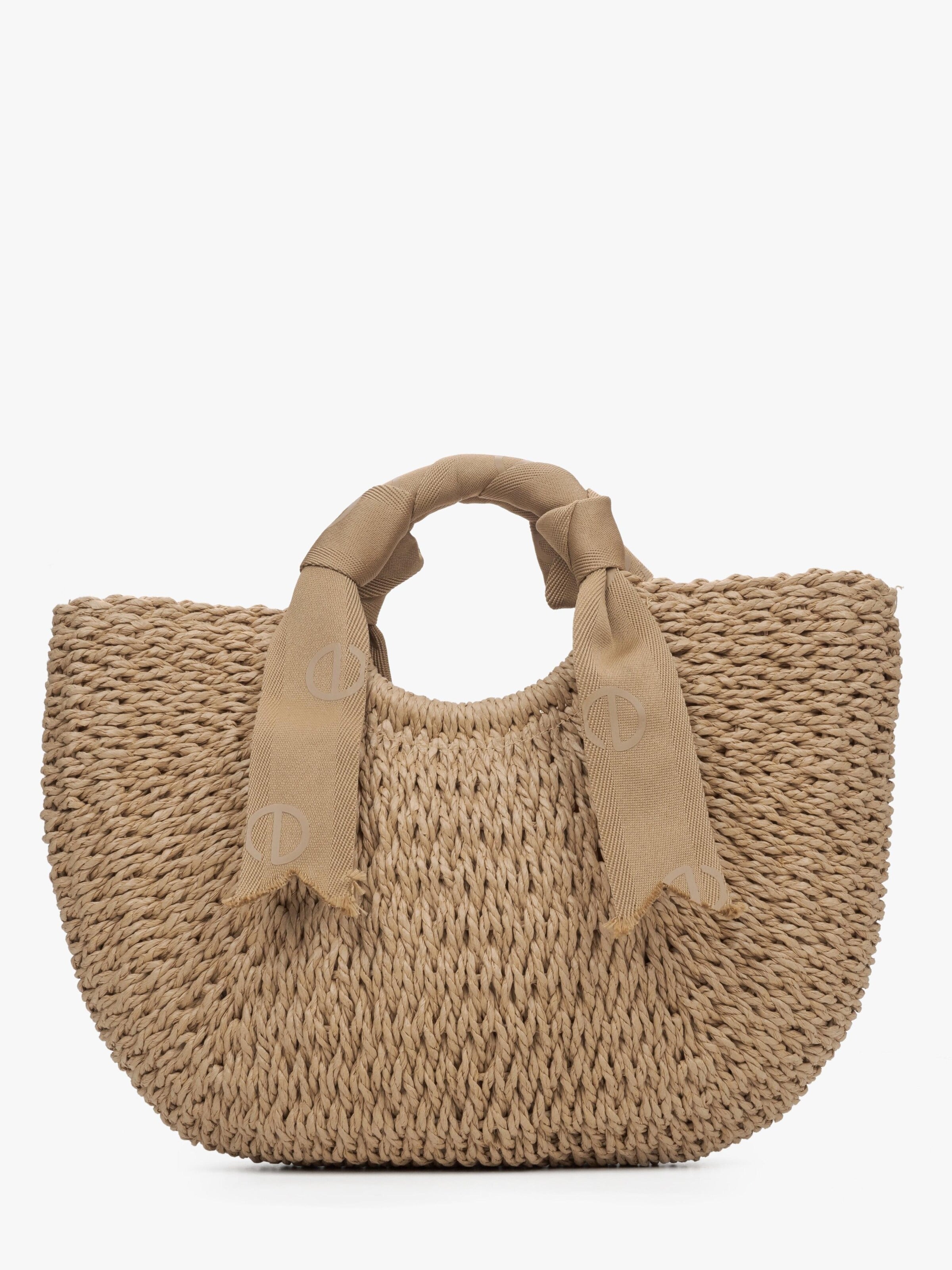 Estro Handbag '18207-0' in Beige