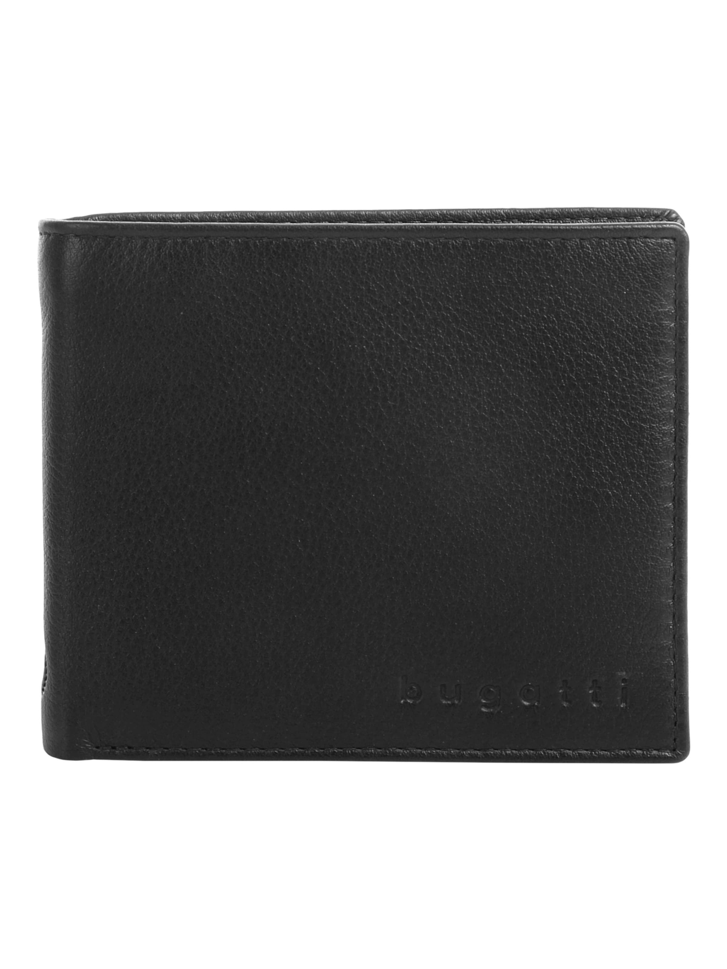 bugatti Wallet 'bugatti Geldbörse SEMPRE' in Black: front