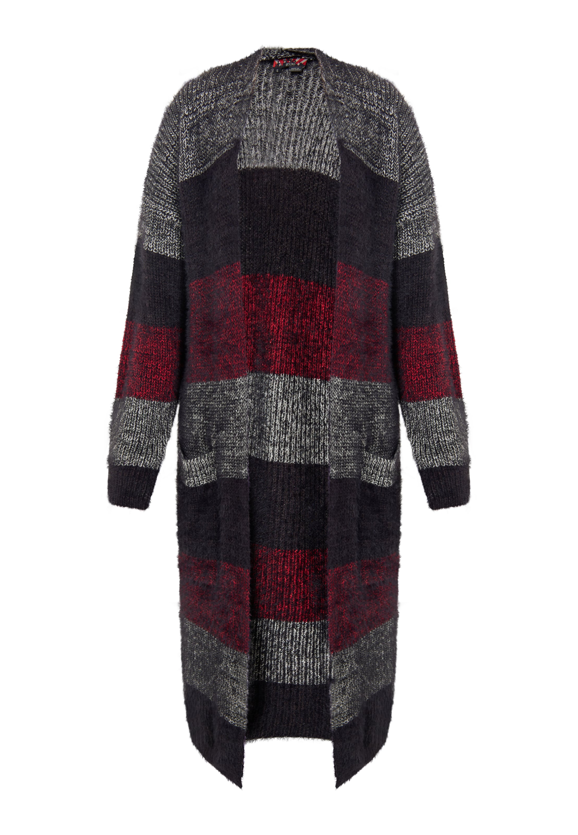 myMo ROCKS Neuletakki värissä harmaa: etupuoli