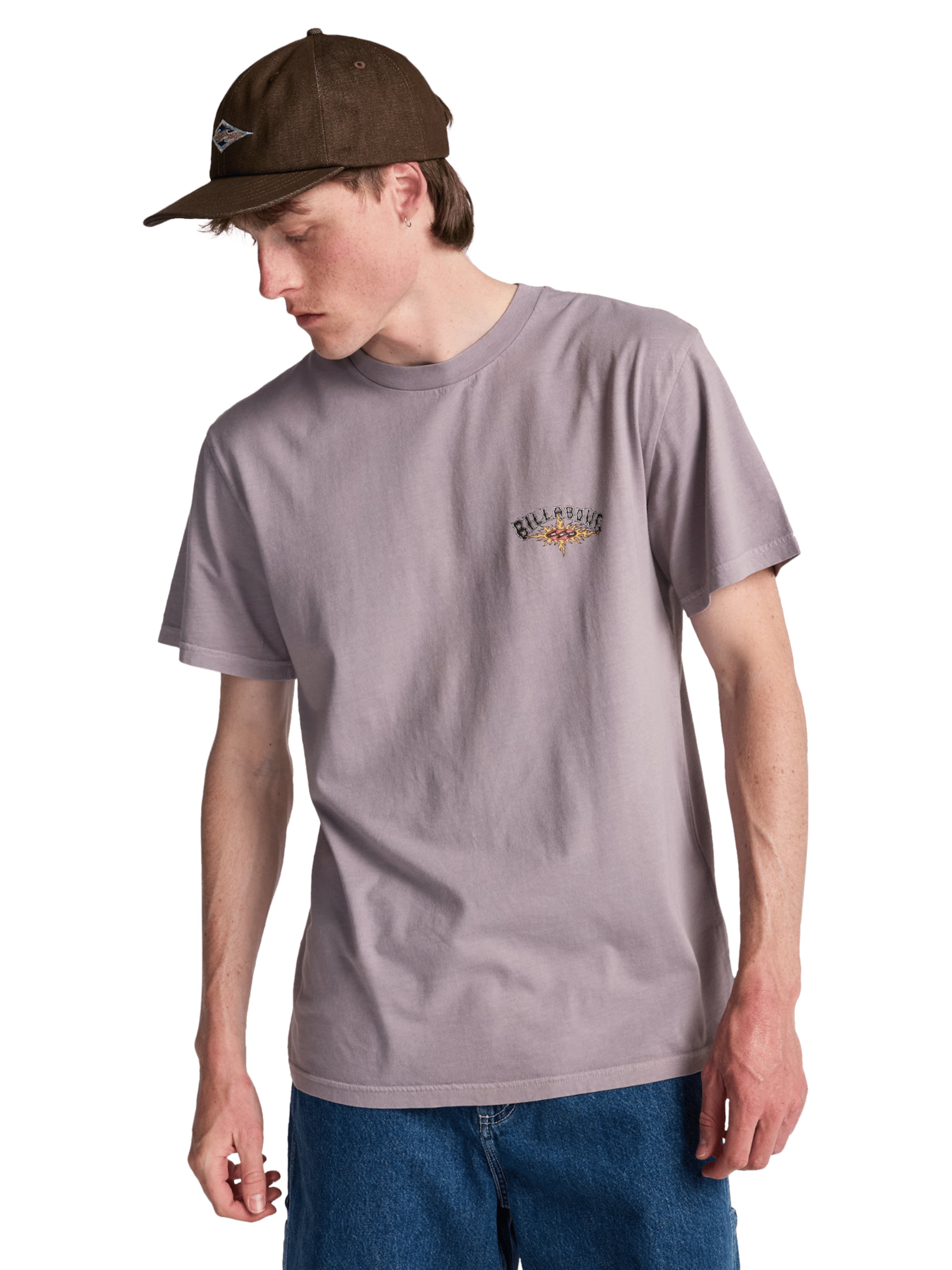 BILLABONG Shirt 'Burn Out' in Purple: front