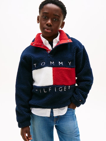 TOMMY HILFIGER Πουλόβερ 'HERITAGE' σε μπλε