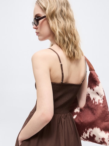 Rochie de vară 'SYDNEY' de la Abercrombie & Fitch pe maro