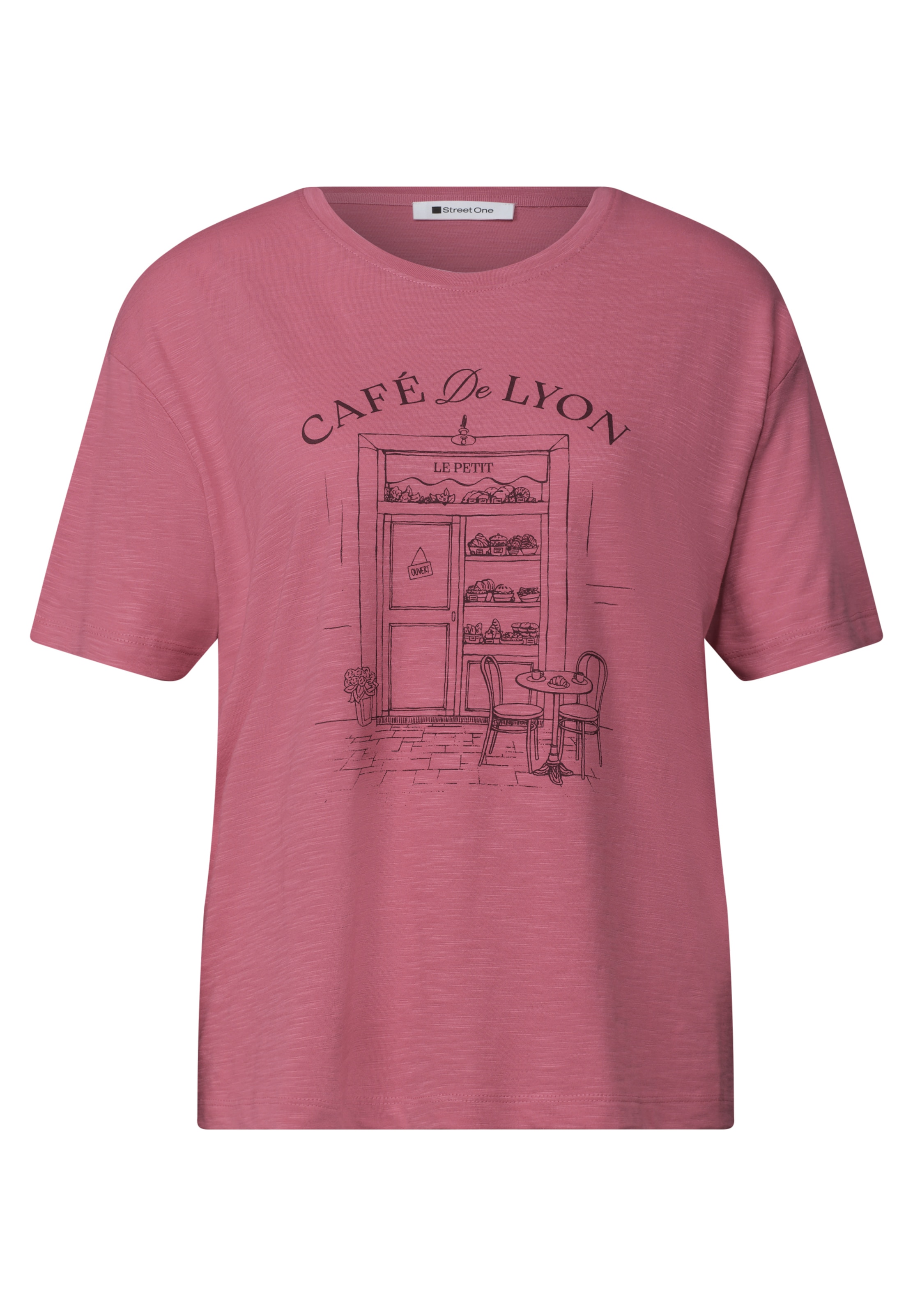 STREET ONE Shirt in Pink: front