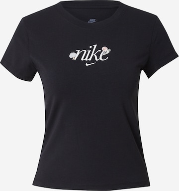 Nike SportswearMajica - crna boja: prednji dio