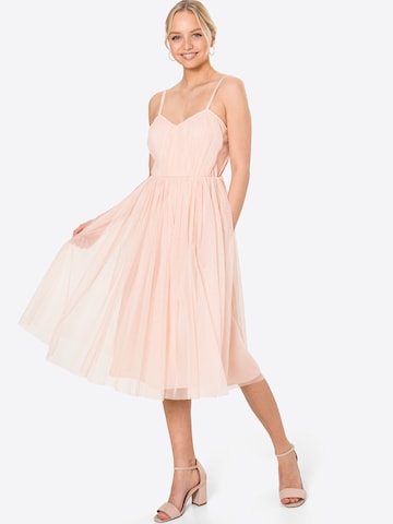 Maya Deluxe Dress 'ANAYA' in Pink: front