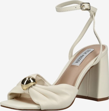 Sandales à lanières STEVE MADDEN en beige : devant