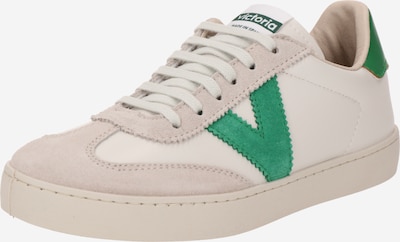 VICTORIA Låg sneaker 'BERLIN CICLISTA' i beige / kitt / gräsgrön, Produktvy