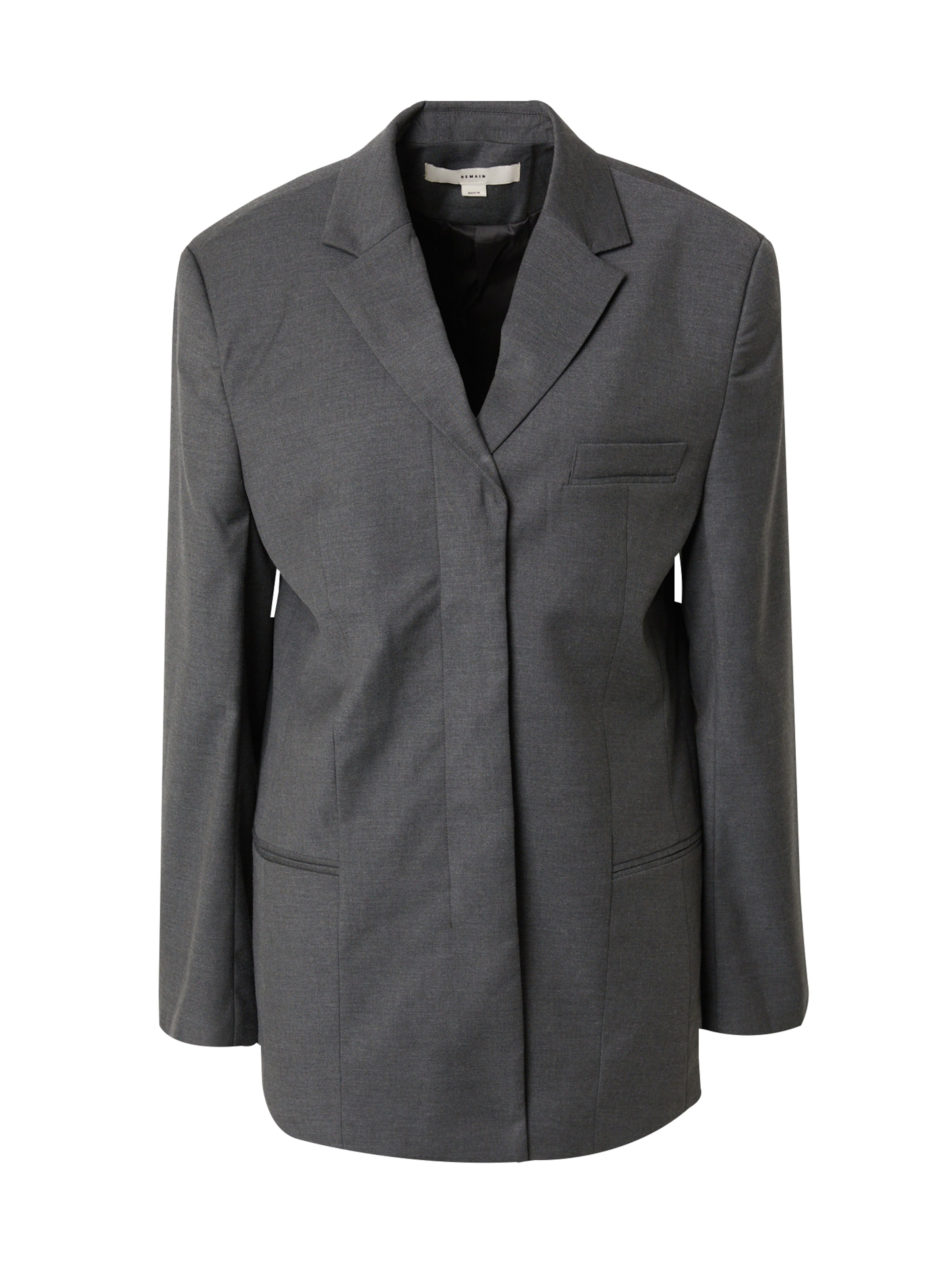 Blazer di REMAIN in grigio: frontale