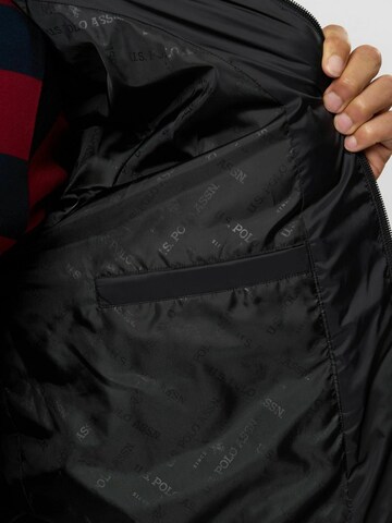 U.S. POLO ASSN. Jacke 'Artur' in Schwarz