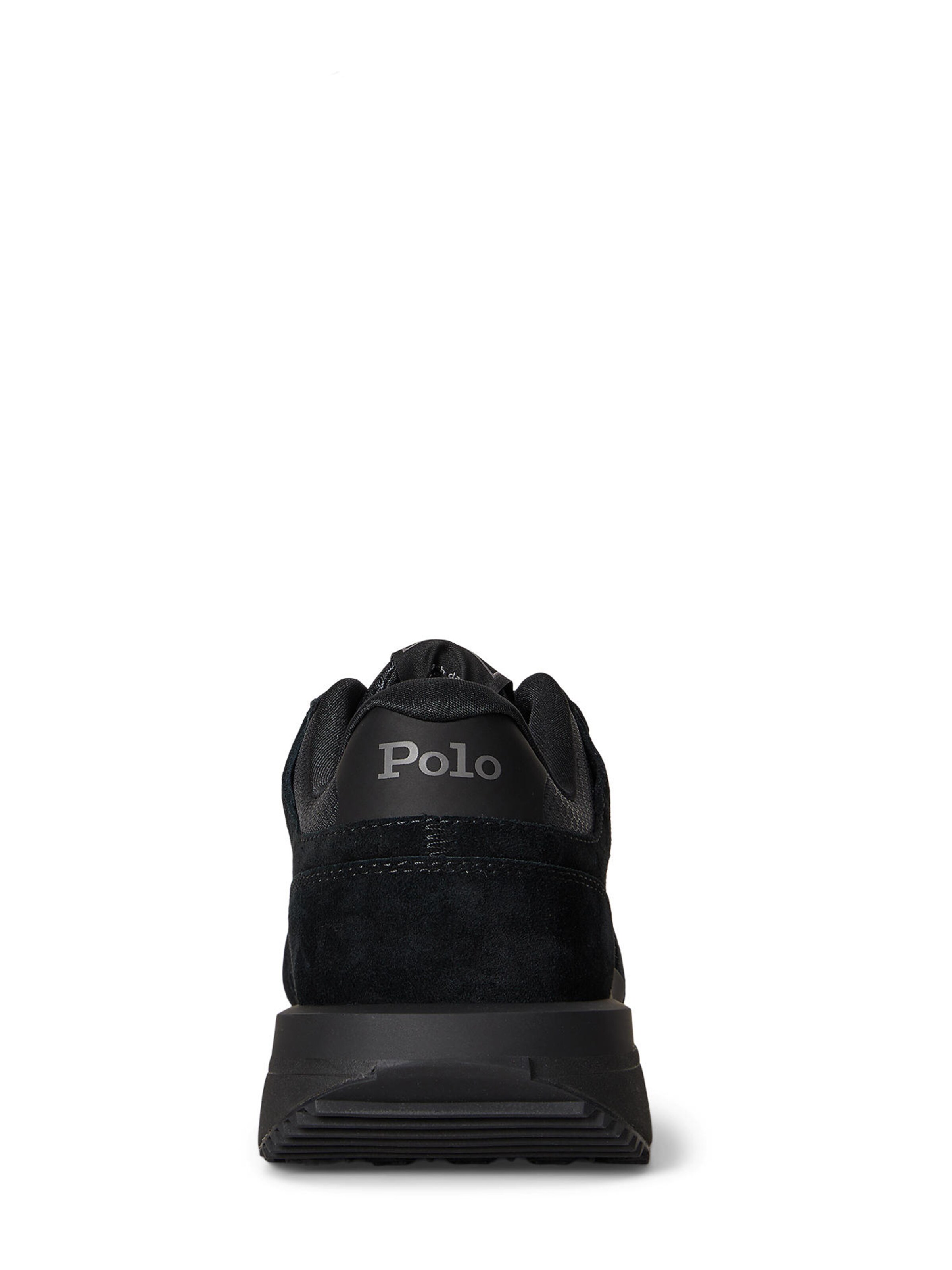 Polo Ralph Lauren Ниски маратонки 'Train 89' в черно