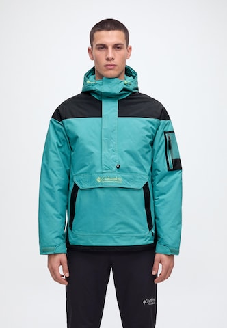 Veste outdoor 'Challenger II' COLUMBIA en vert : devant