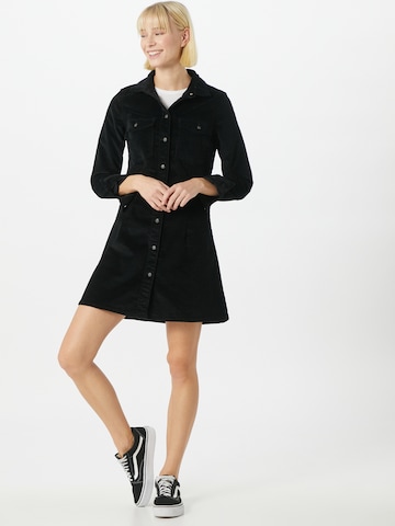 Noisy may - Vestido camisero en negro