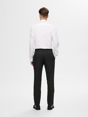 SELECTED HOMME Слим Плиссированные брюки 'NEIL' в Зеленый