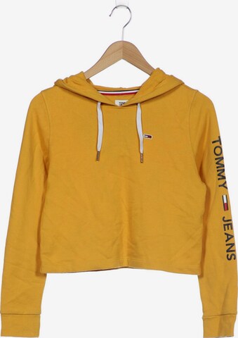 Tommy Jeans Sweatshirt & Zip-Up Hoodie in XS in Yellow: front
