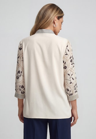 usha BLACK LABEL - Blusa en blanco