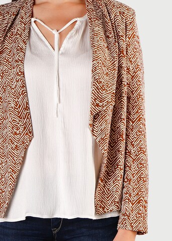 Le Temps Des Cerises Blazers 'MUSA' in Bruin