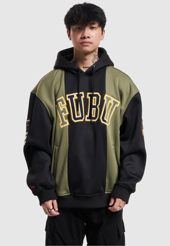 FUBU Sweatshirt in Schwarz: predná strana