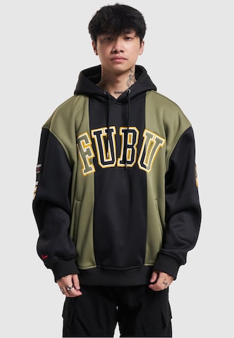Sweat-shirt FUBU en noir : devant