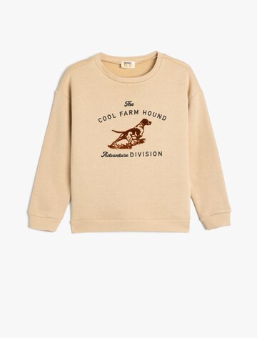Koton Sweatshirt in Beige: front