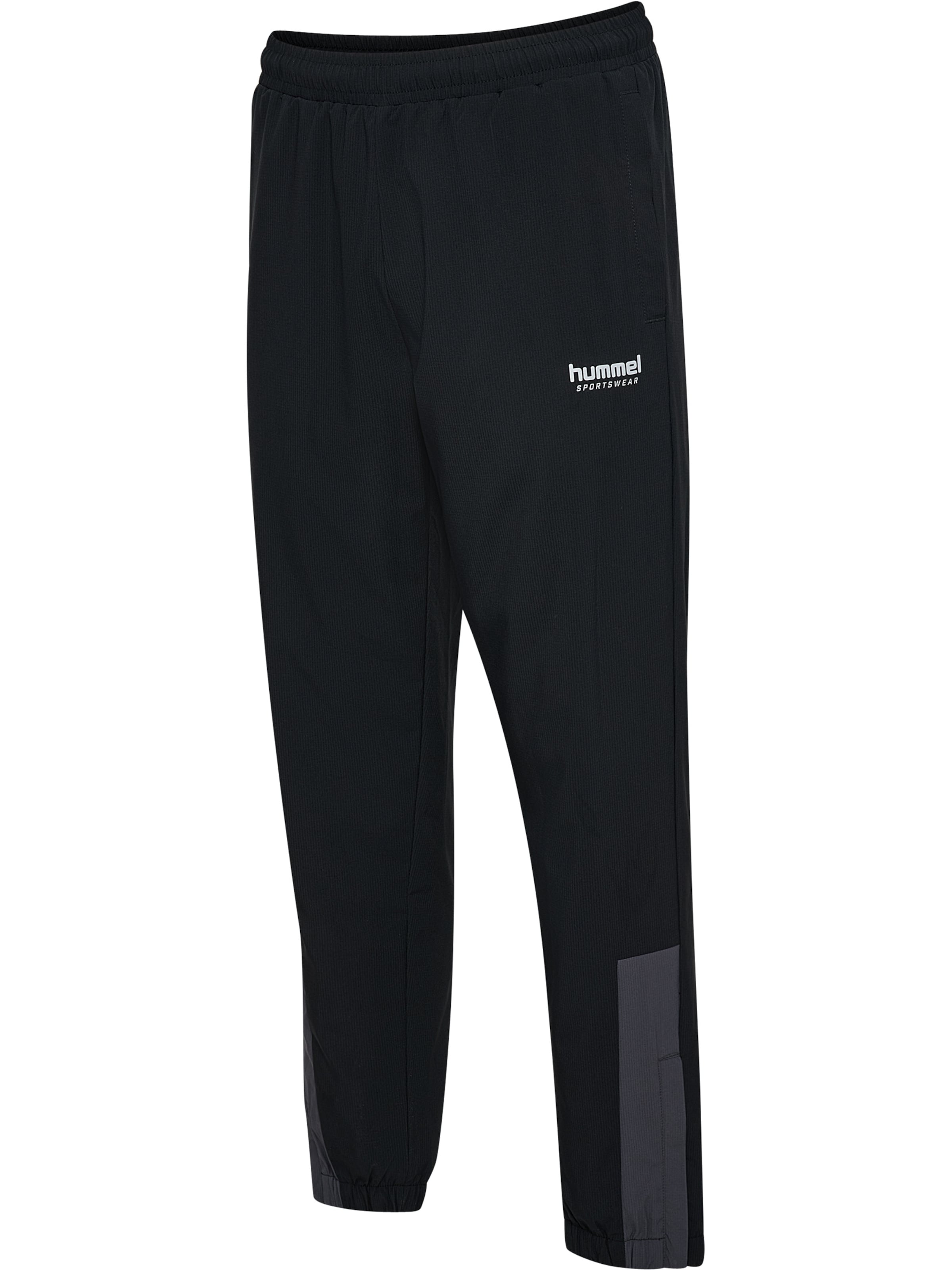 Hummel Tapered Broek in Zwart
