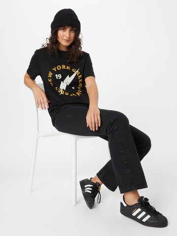 Gina Tricot Koszulka 'Ellie' w kolorze czarny
