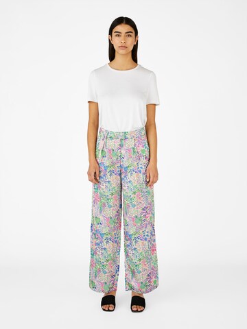 Wide Leg Pantalon 'MARIKA' OBJECT en mélange de couleurs