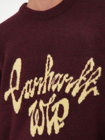 Carhartt WIP Pullover 'Chedda' in Rot
