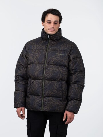 Carhartt WIP Winter Jacket 'Springfield' in Blue: front