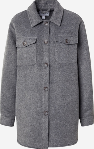 Veste mi-saison 'PCSAGA' PIECES en gris : devant