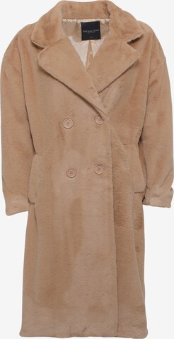 Manteau d’hiver ' Juliea ' FRESHLIONS en beige : devant