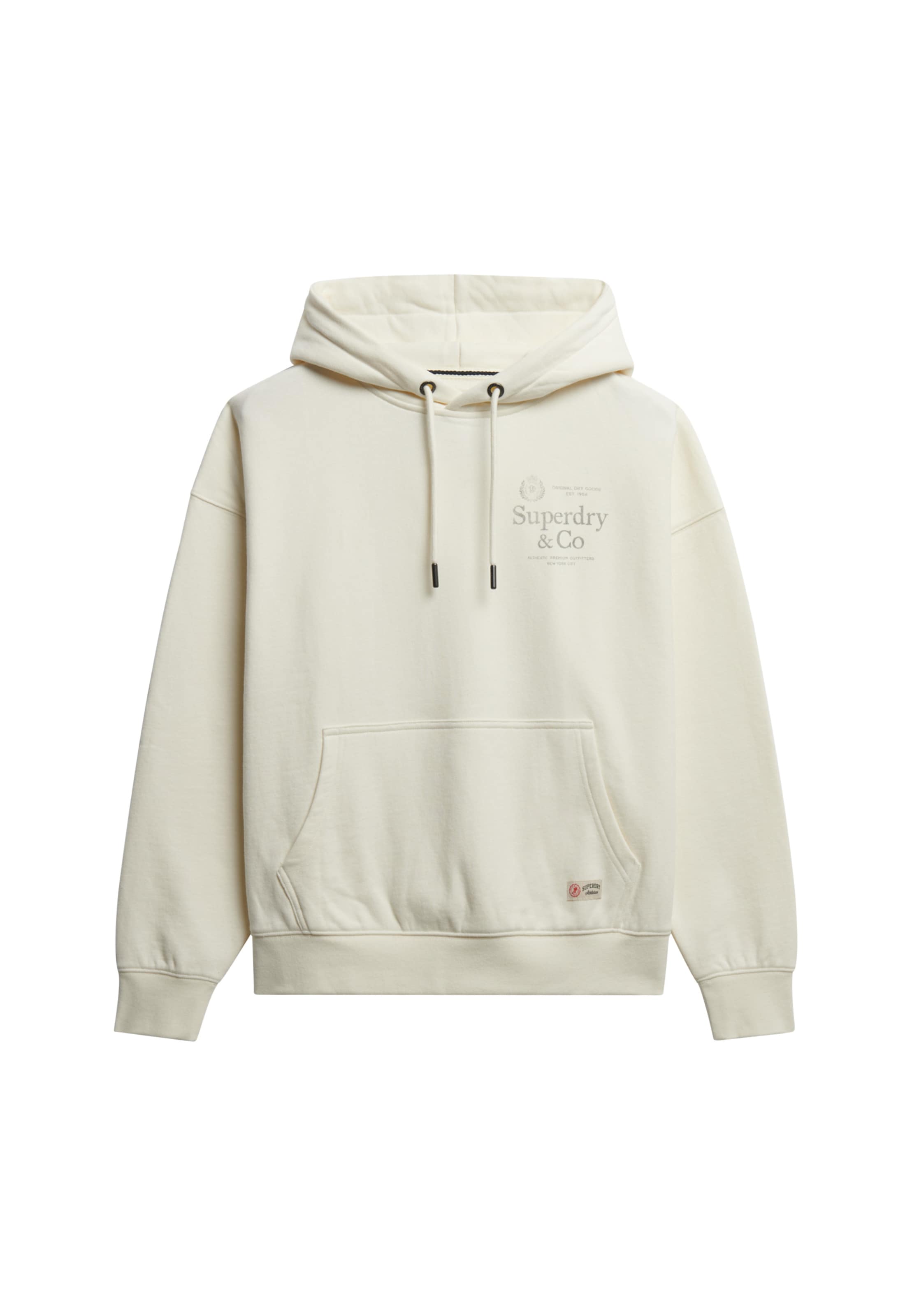 Superdry & Co Sweatshirt in Beige: voorkant