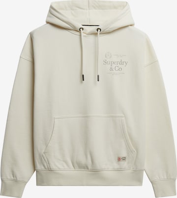 Superdry & Co Sweatshirt in Beige: voorkant