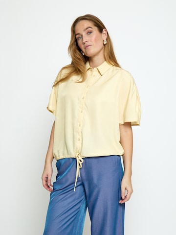 Maglietta 'Bea' di Peppercorn in giallo: frontale