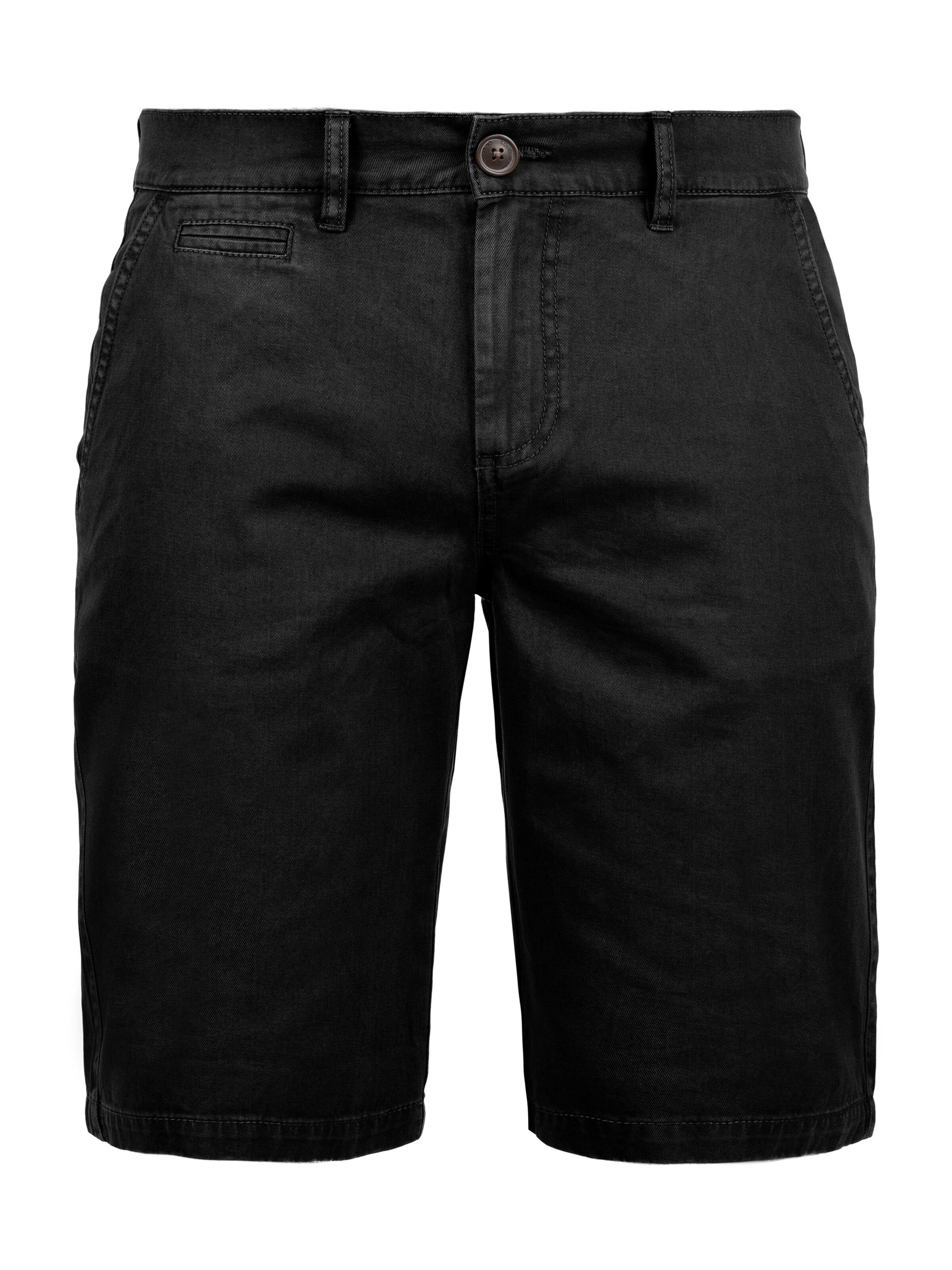 !Solid - regular Pantalón chino 'SDViseu' en negro: frente