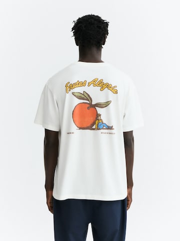 Thinking MU Shirt 'AARON' in Wit: terug