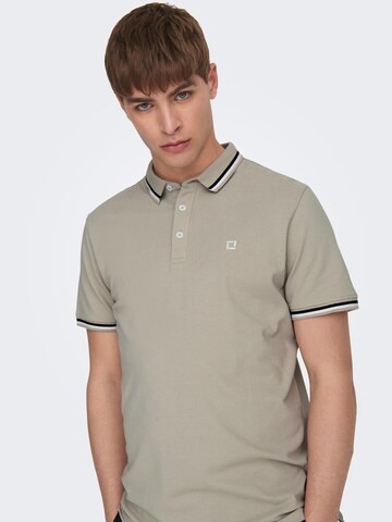 Only & Sons Shirt 'Fletcher' in Grey