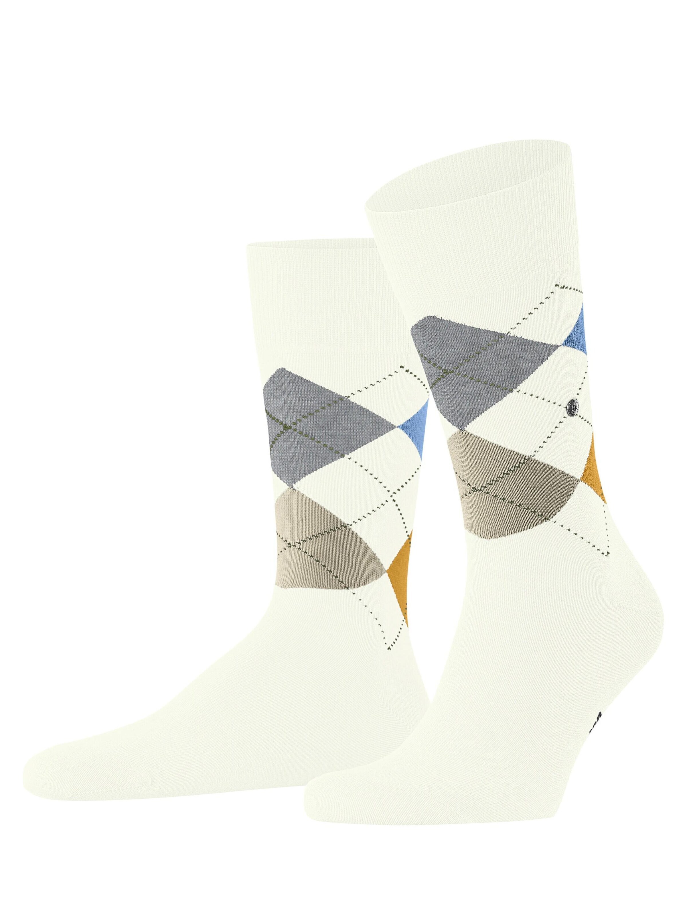 BURLINGTON Socks 'King' in White: front