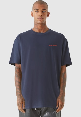 T-Shirt 'Cocktail Club' 9N1M SENSE en bleu : devant
