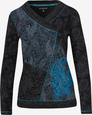 KOROSHI Футболка в Черный: спереди