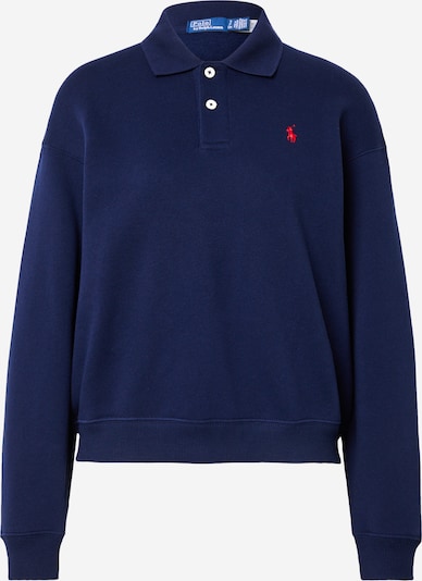 Megztinis be užsegimo iš Polo Ralph Lauren, spalva – tamsiai mėlyna / raudona, Prekių apžvalga
