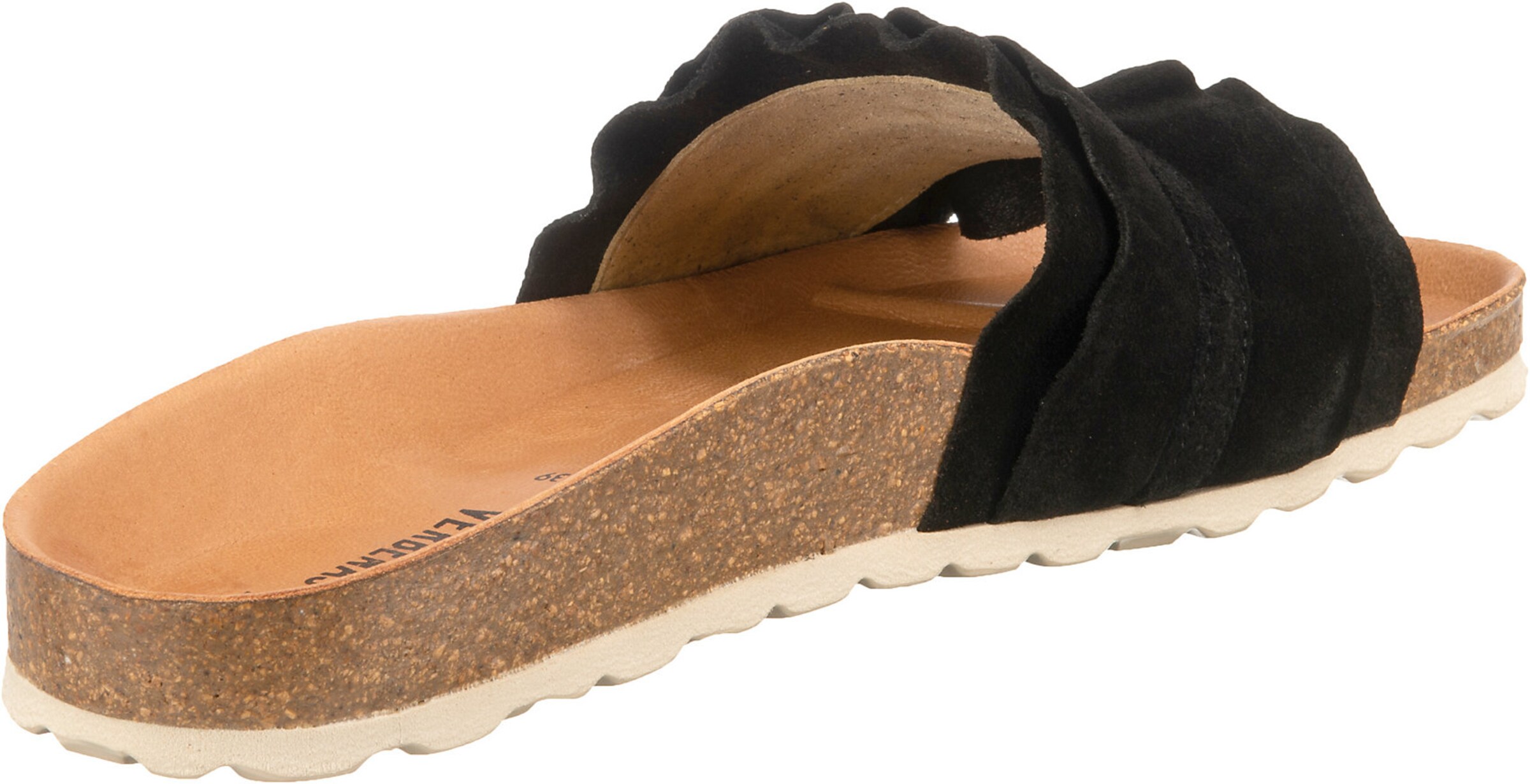 VERBENAS Mules 'Rocio' in Black