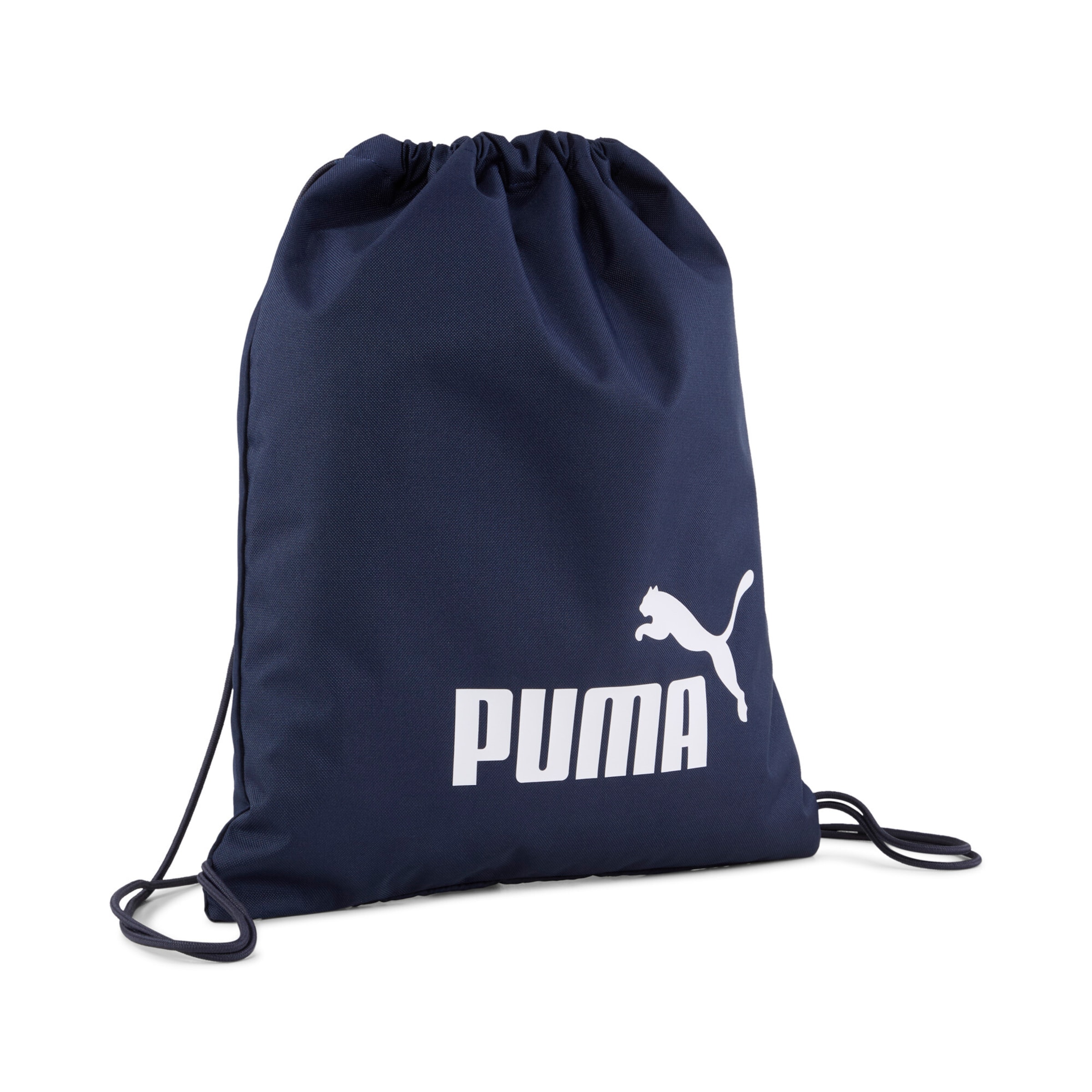 PUMA Athletic Gym Bag in Blue: front