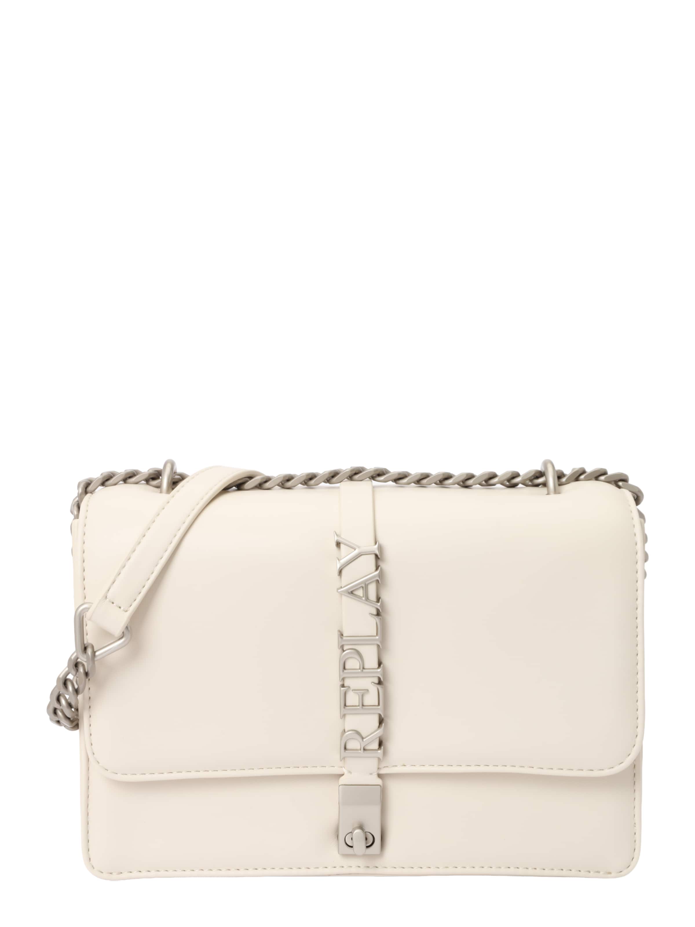 Sac à bandoulière REPLAY en blanc : devant