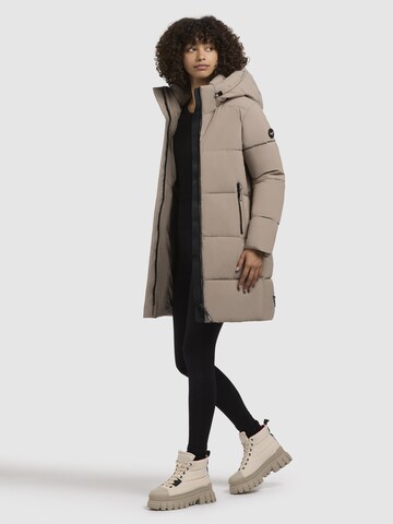 Cappotto invernale 'Haya Matt' di khujo in grigio