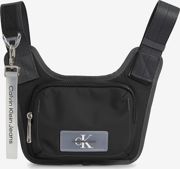 Calvin Klein Jeans - Bolso de hombro 'PARK CULTURE' en negro: frente